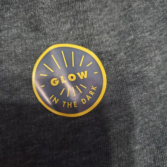 NWOT Cat & Jack Boy's Halloween Glow in the Dark Jogger Sweatpants L 12/14 - Picture 5 of 5